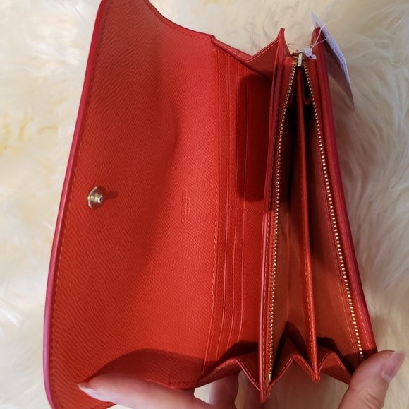 Coach Watermelon Slim Envelop Wallet - Picture 7 of 9